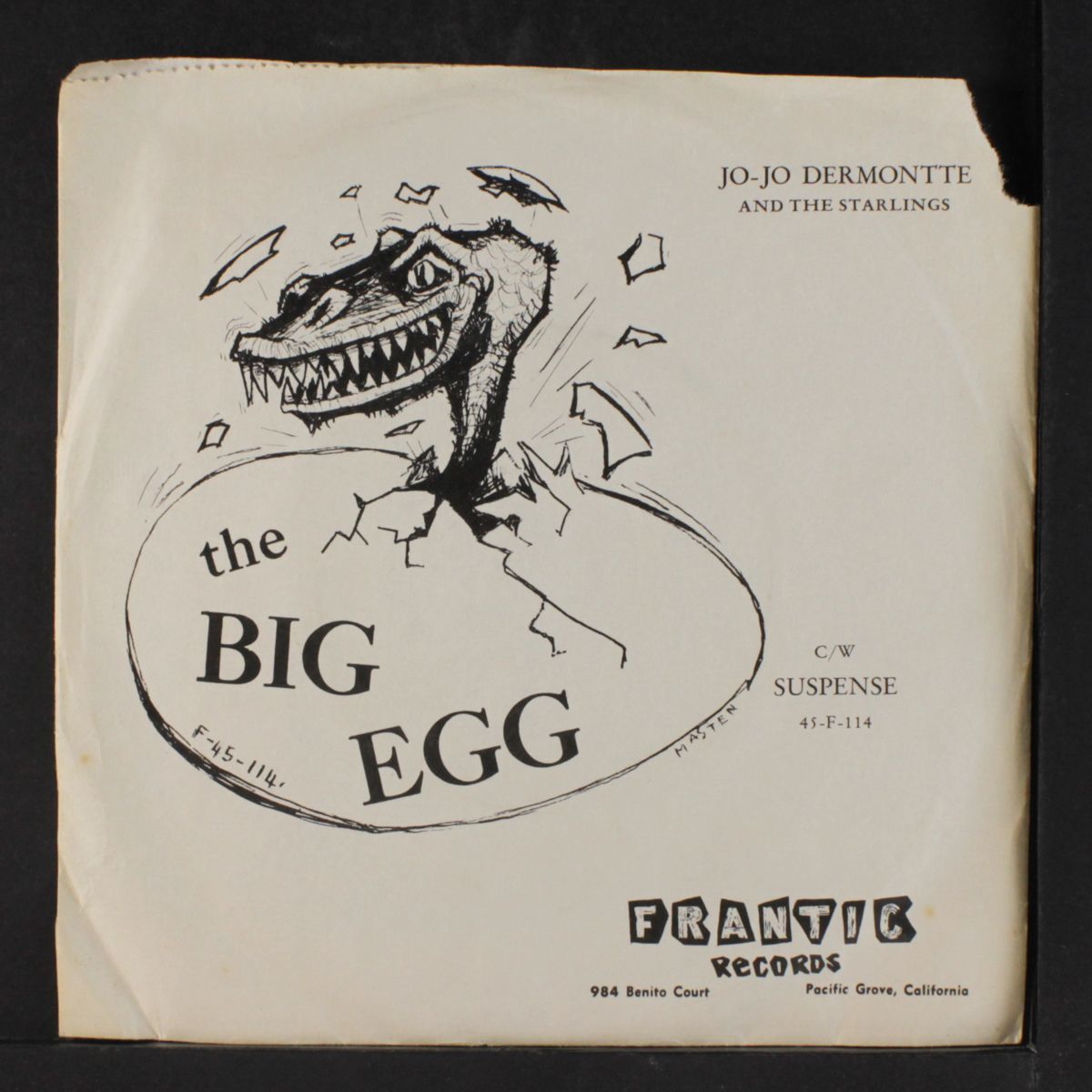 big egg / suspense by JO-JO DERMONTTE & STARLINGS