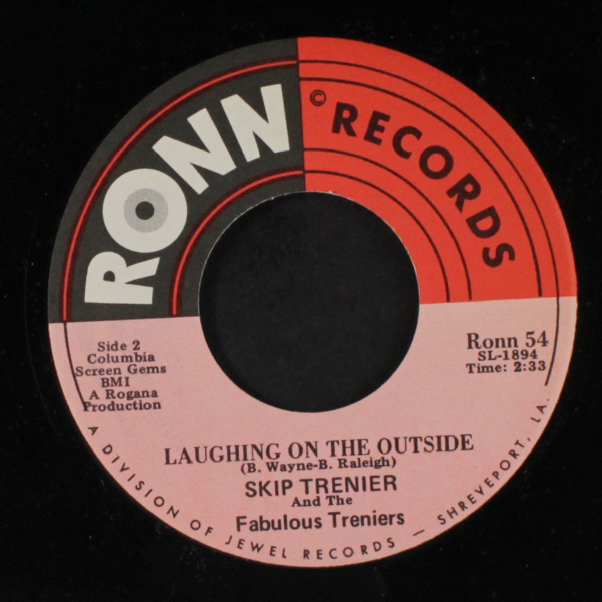 tomorrow night / laughing on the outside by SKIP TRENIER & FABULOUS TRENIERS