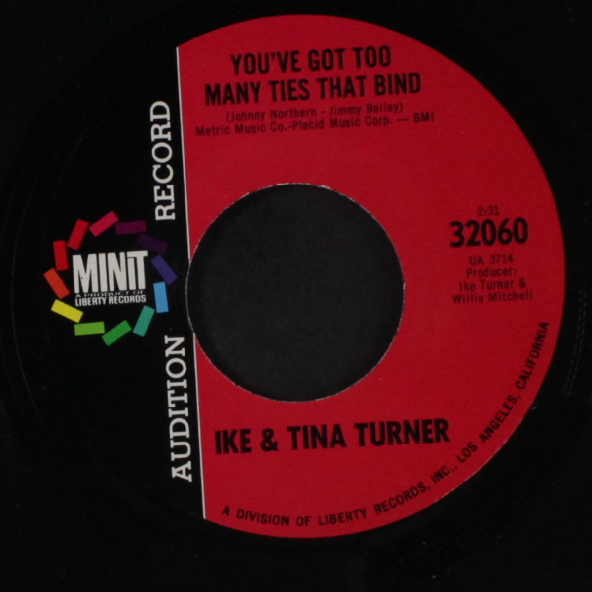 i'm gonna do all i can / you've got too many ties that bind by IKE & TINA TURNER
