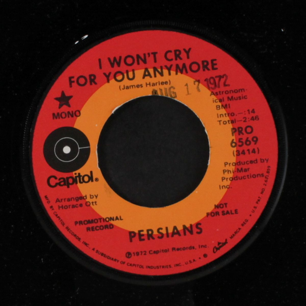 i won't cry for you anymore / mono by PERSIANS