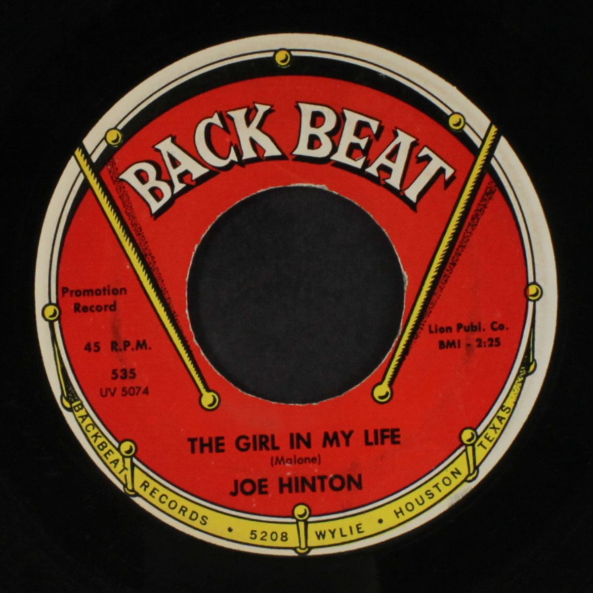 come on baby / the girl in my life by JOE HINTON
