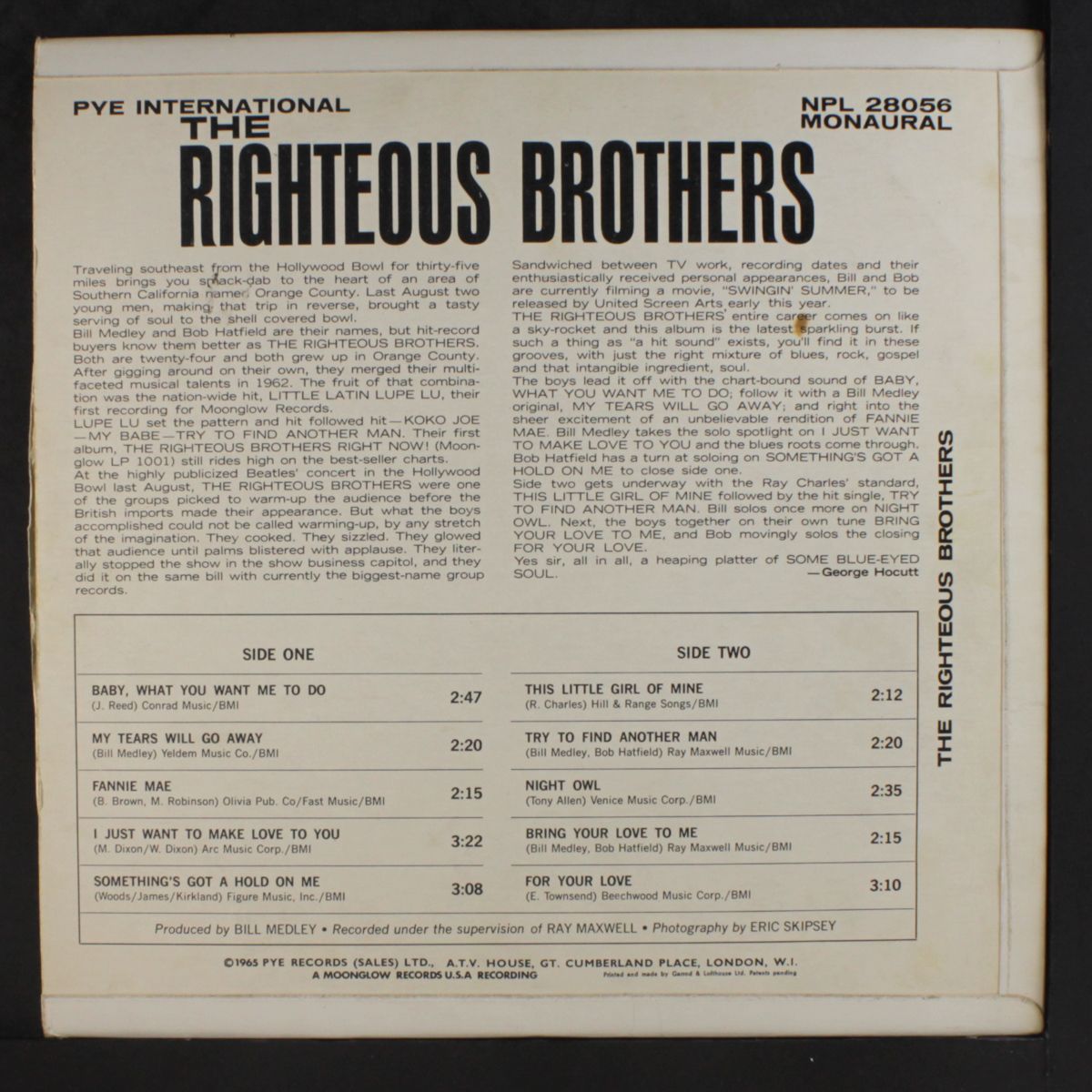 some blue-eyed soul by RIGHTEOUS BROTHERS
