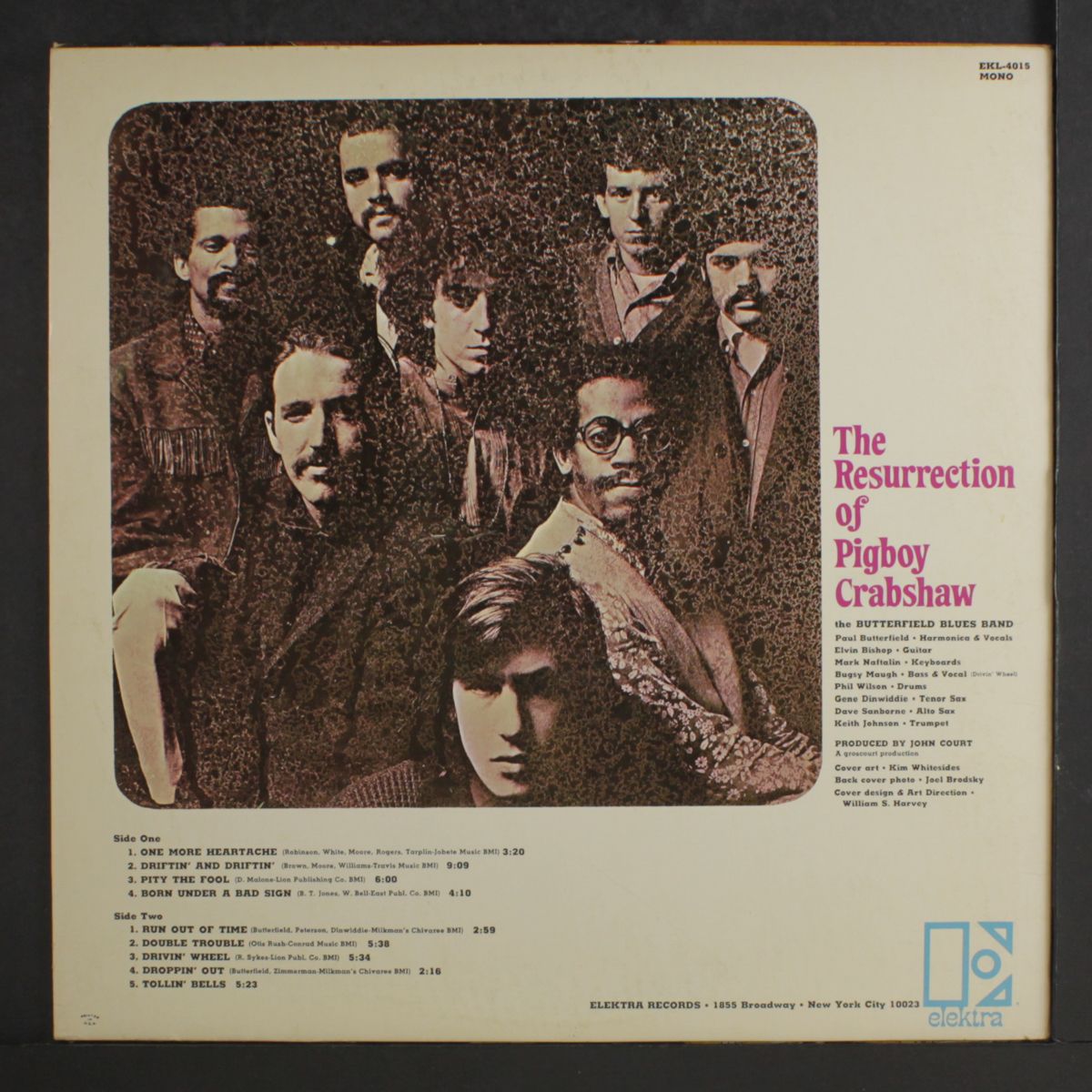 the resurrection of pigboy crabshaw by BUTTERFIELD BLUES BAND