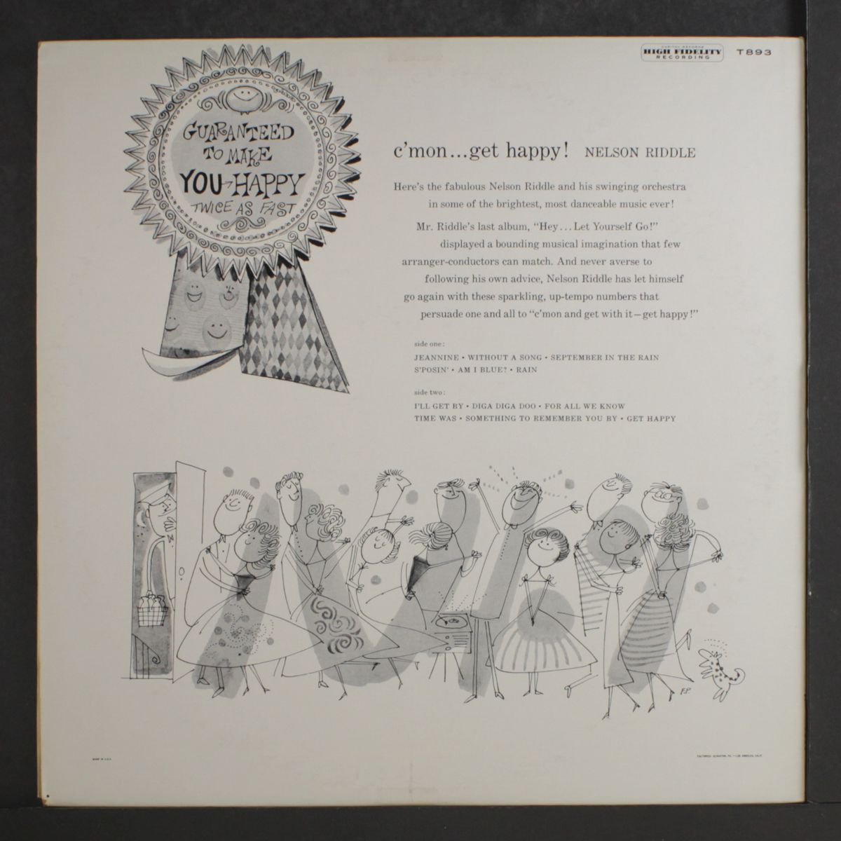 c'mon...get happy! by NELSON RIDDLE