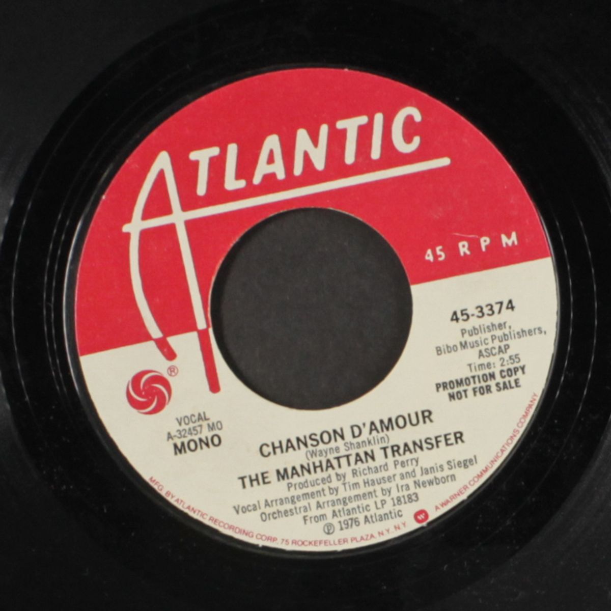 chanson d'amour / mono by MANHATTAN TRANSFER
