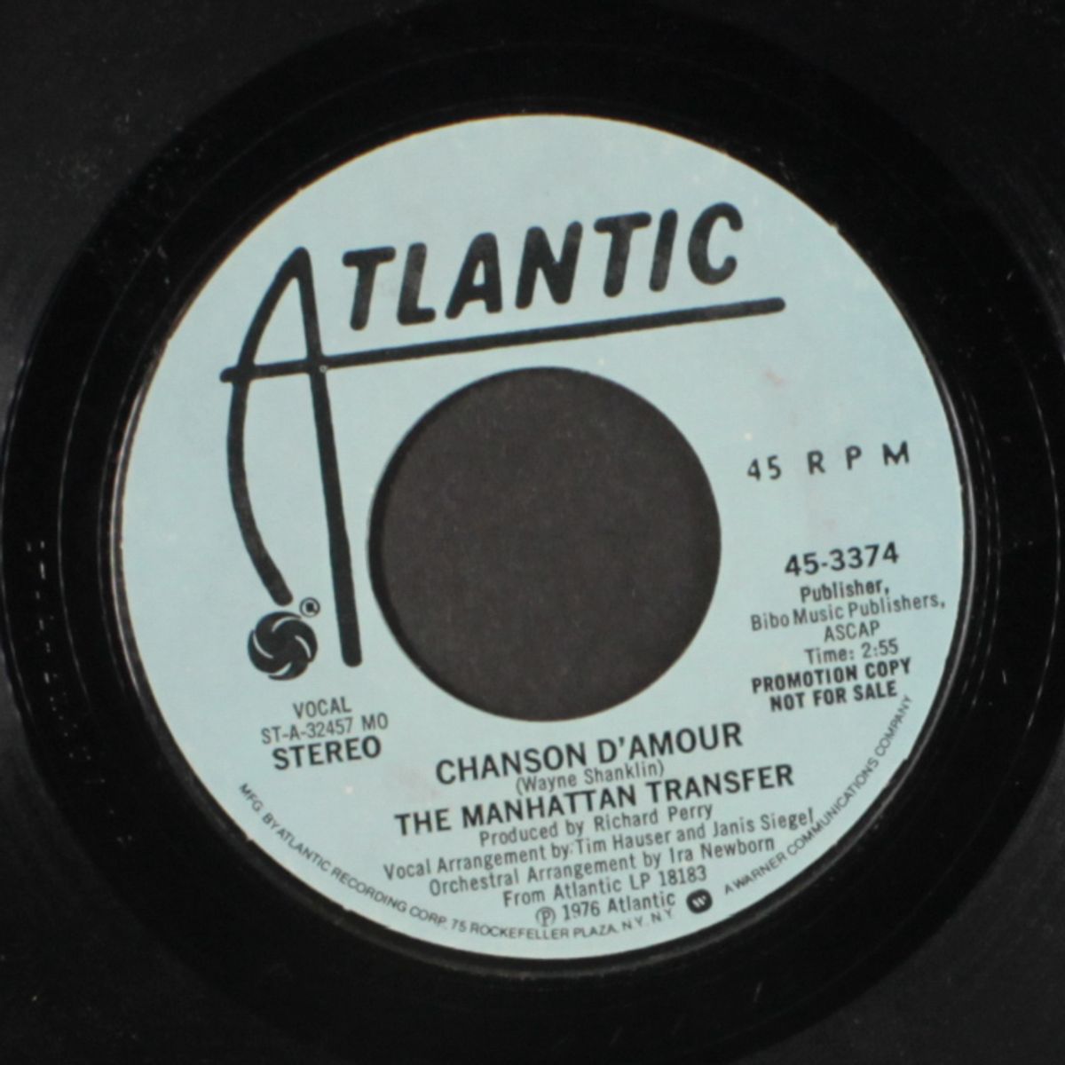 chanson d'amour / mono by MANHATTAN TRANSFER