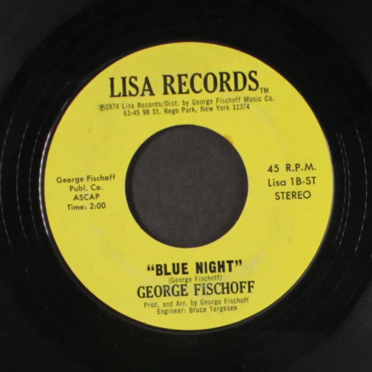that great old song / blue night by GEORGE FISCHOFF