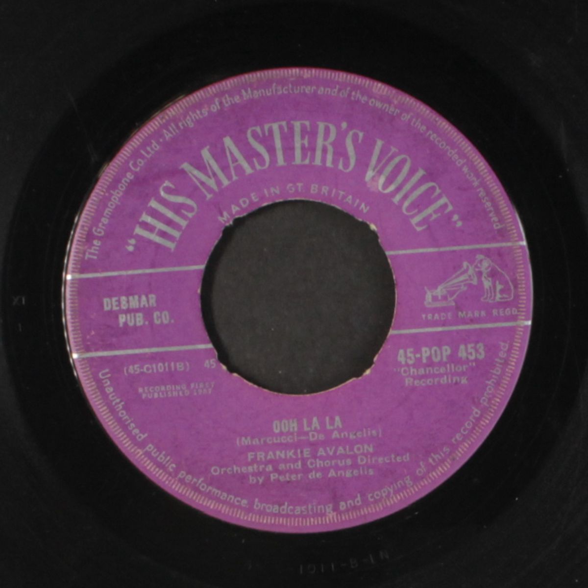 dede dinah / ooh la la by FRANKIE AVALON