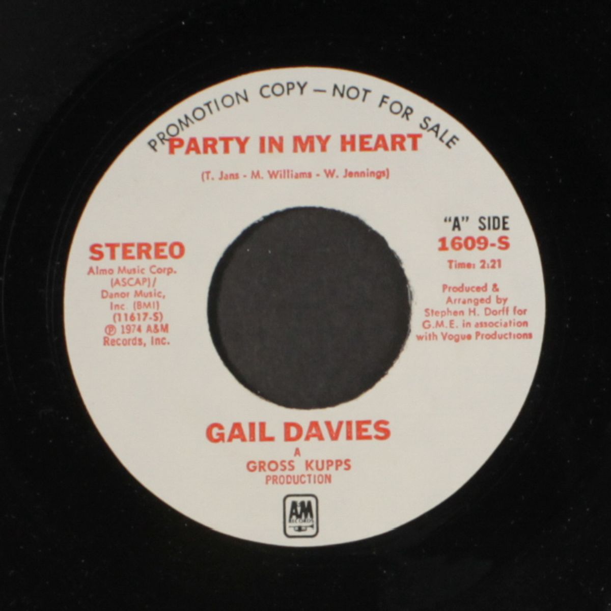 party in my heart by GAIL DAVIES