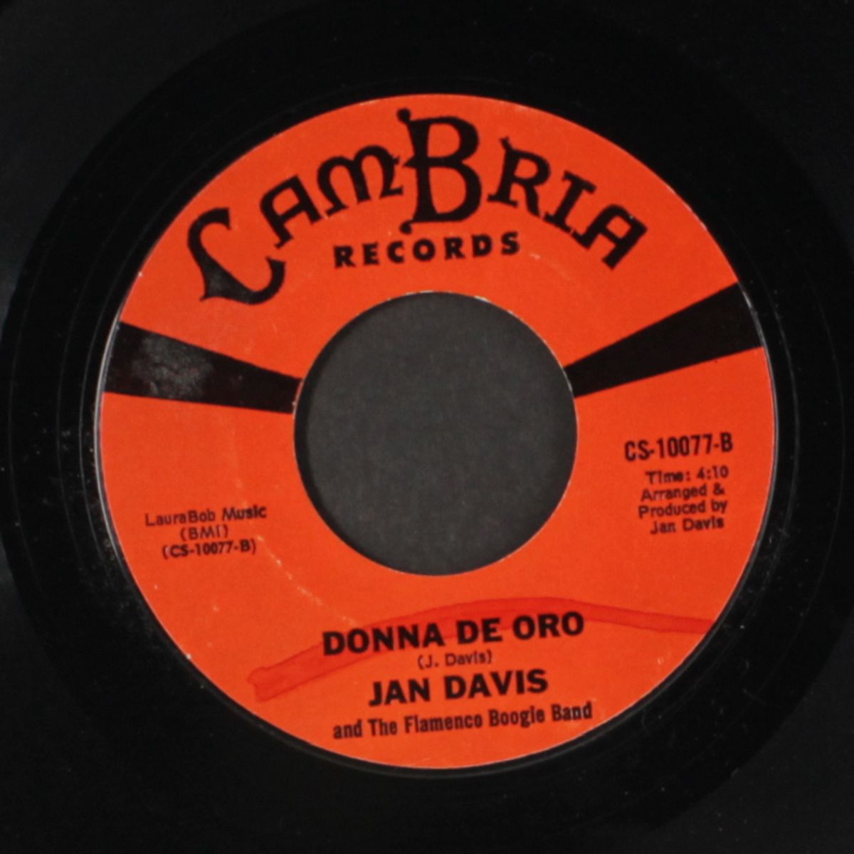 bolero / donna de oro by JAN DAVIS