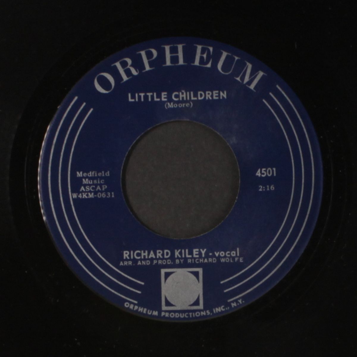 little children / september song by RICHARD KILEY