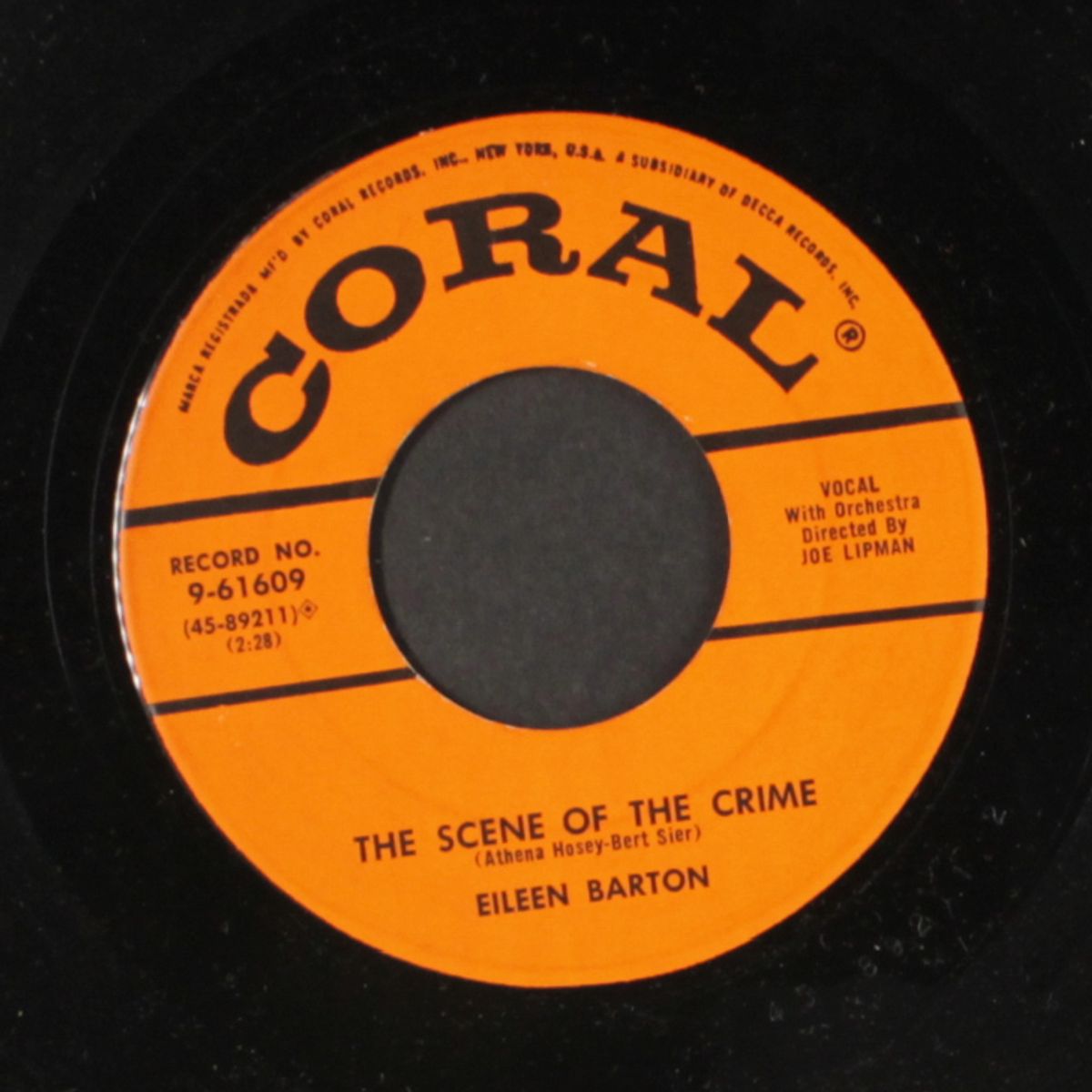 too close for comfort / the scene of the crime by EILEEN BARTON