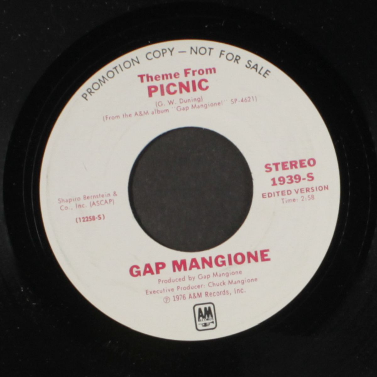 theme from picnic / mono by GAP MANGIONE