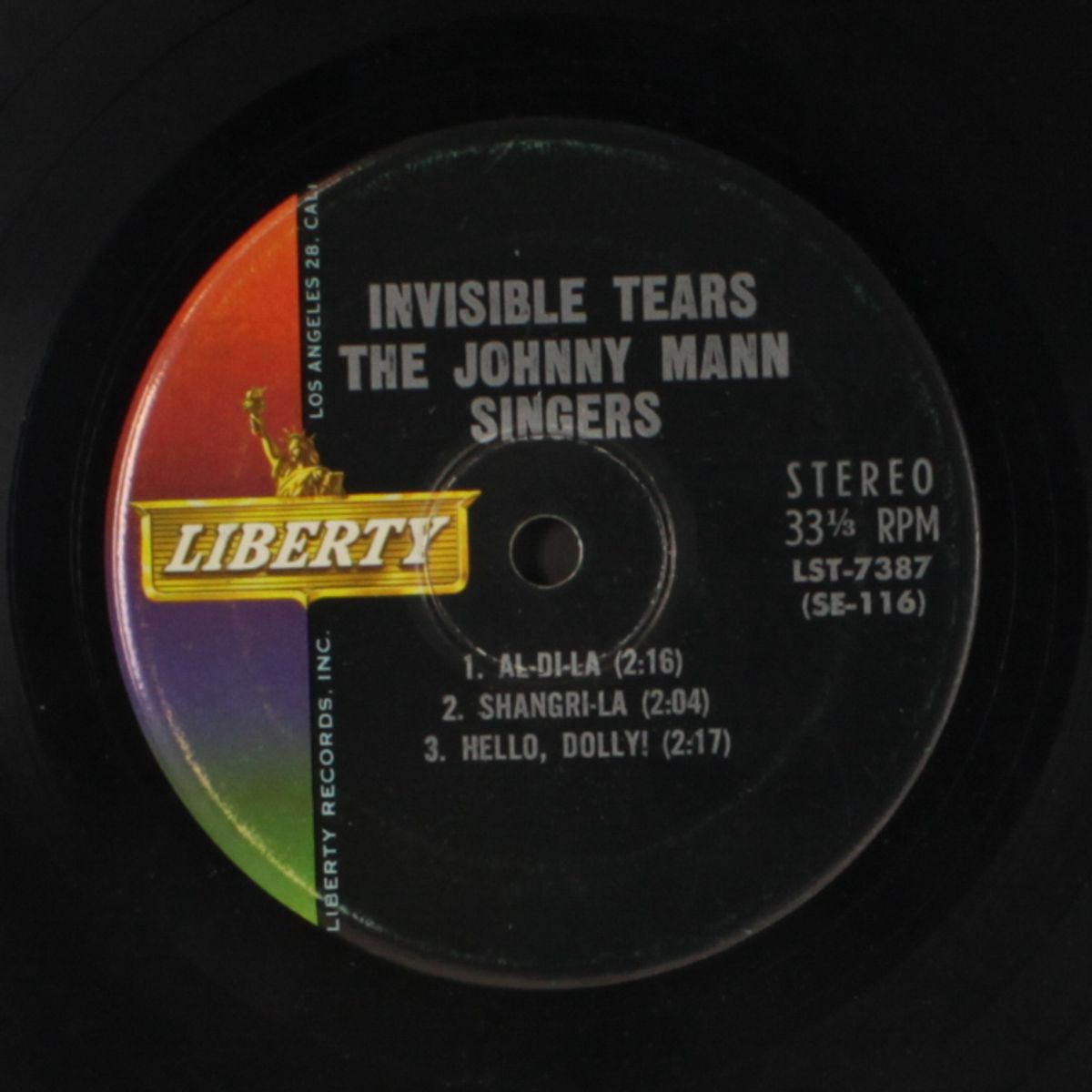 invisible tears by JOHNNY MANN SINGERS