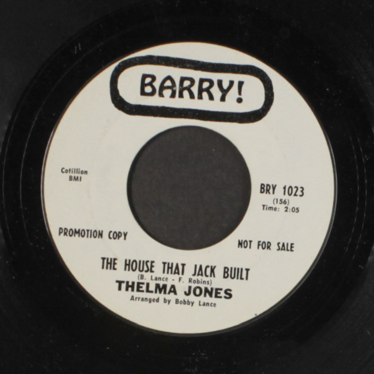 the house that jack built / give it to me straight by THELMA JONES