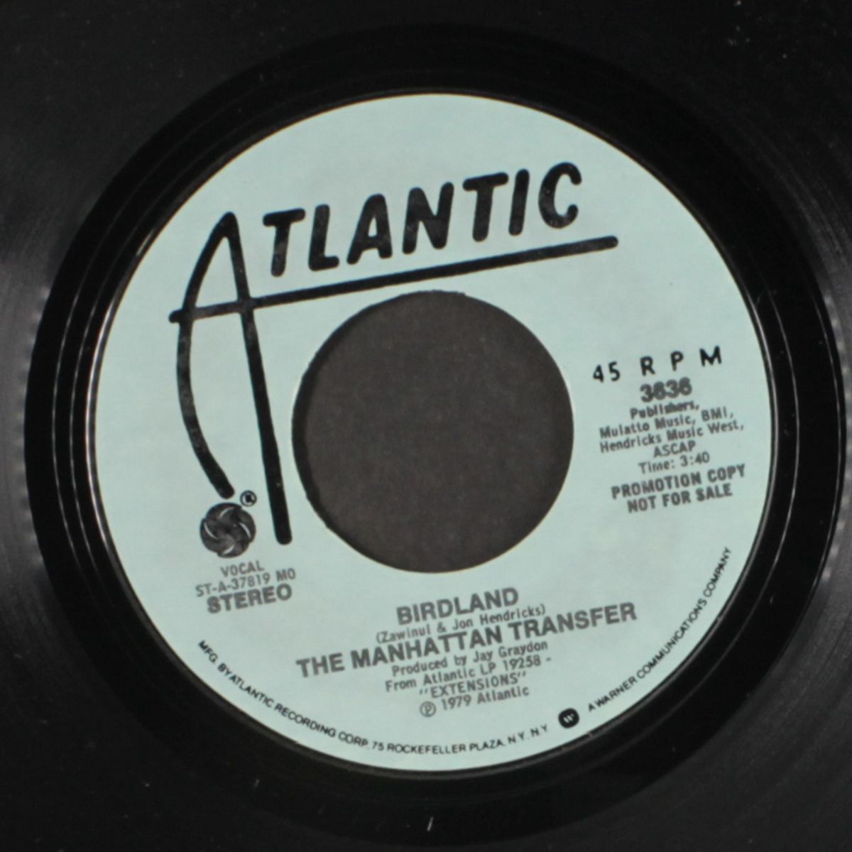 birdland / mono by MANHATTAN TRANSFER
