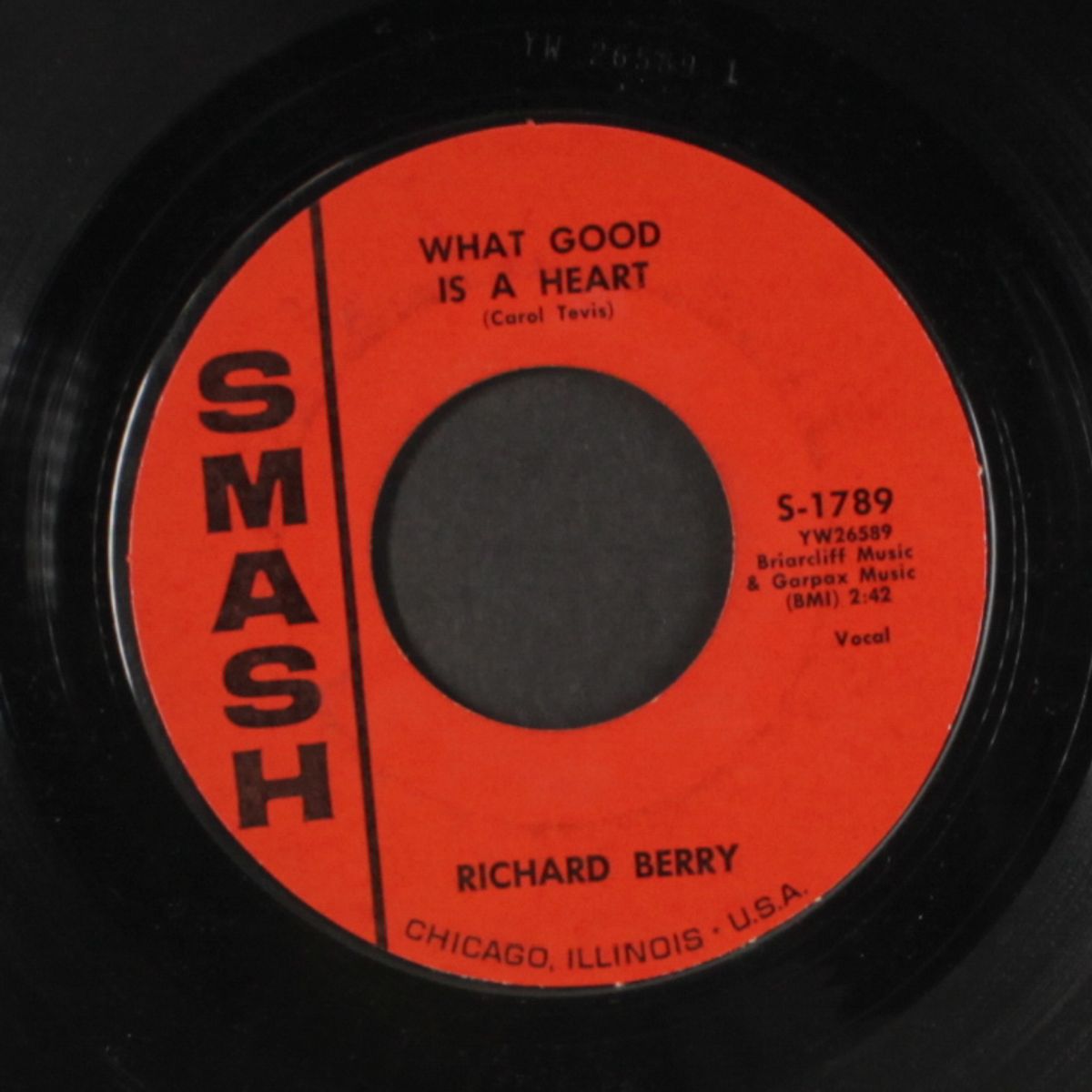what good is a heart / everybody's got a lover but me by RICHARD BERRY