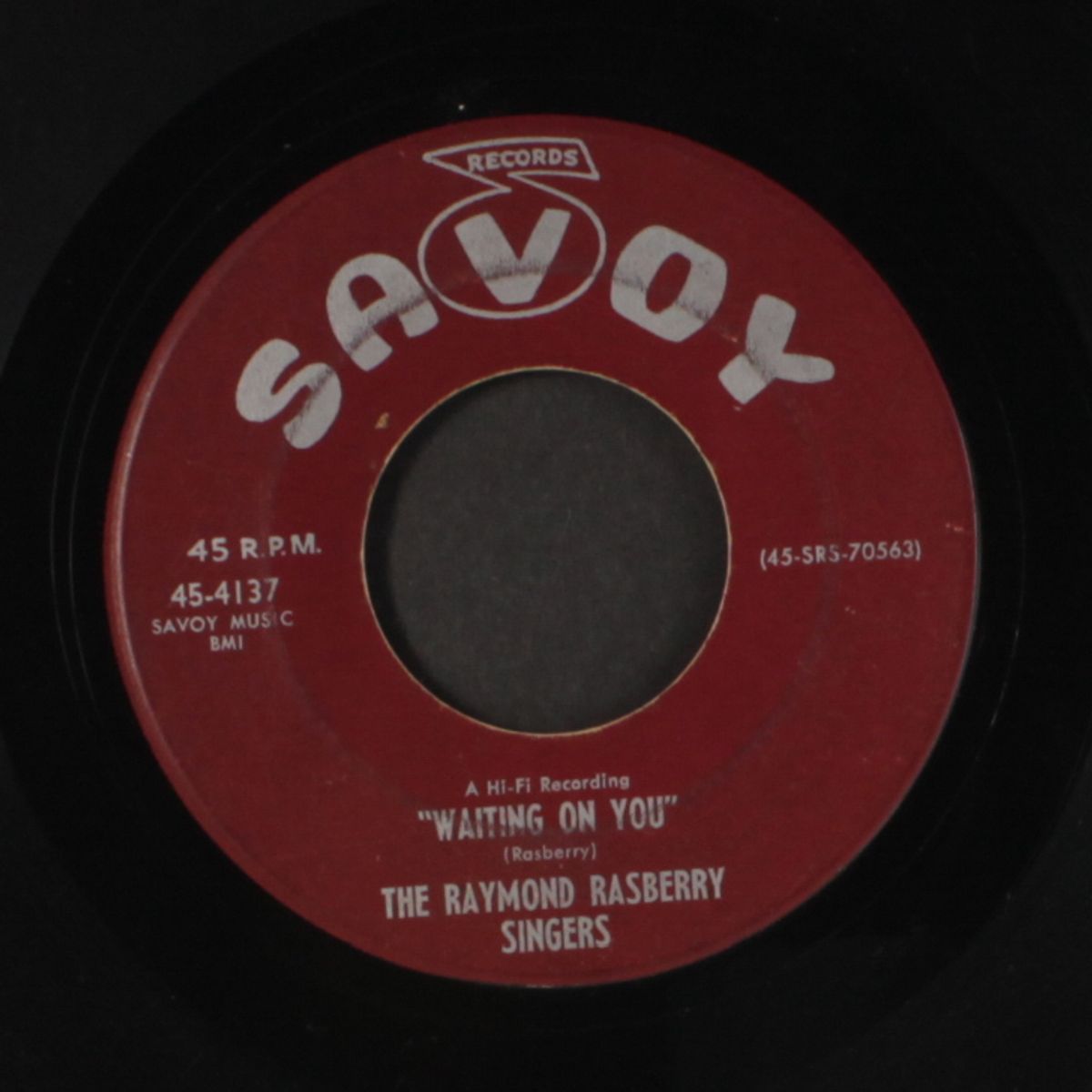 waiting on you by RAYMOND RASBERRY SINGERS