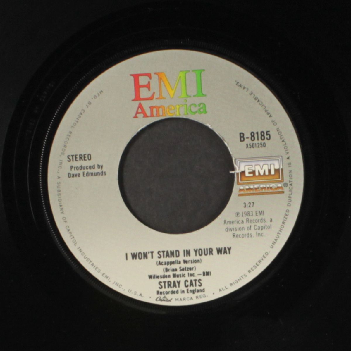 i won't stand in your way / a capella by STRAY CATS