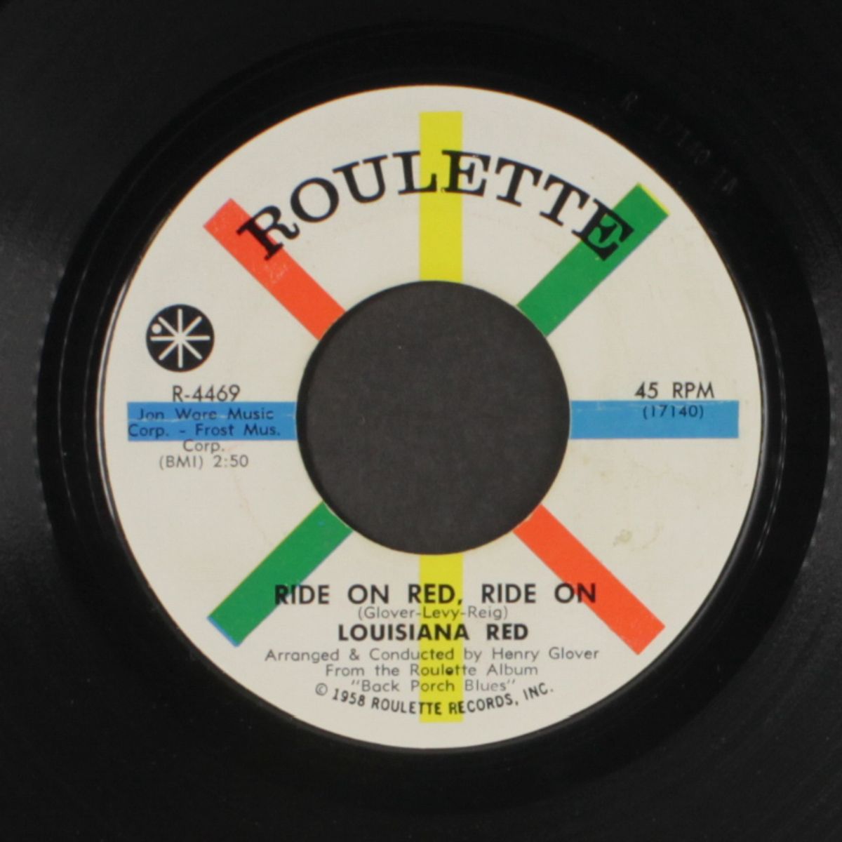 ride on red, ride on / red's dream by LOUISIANA RED