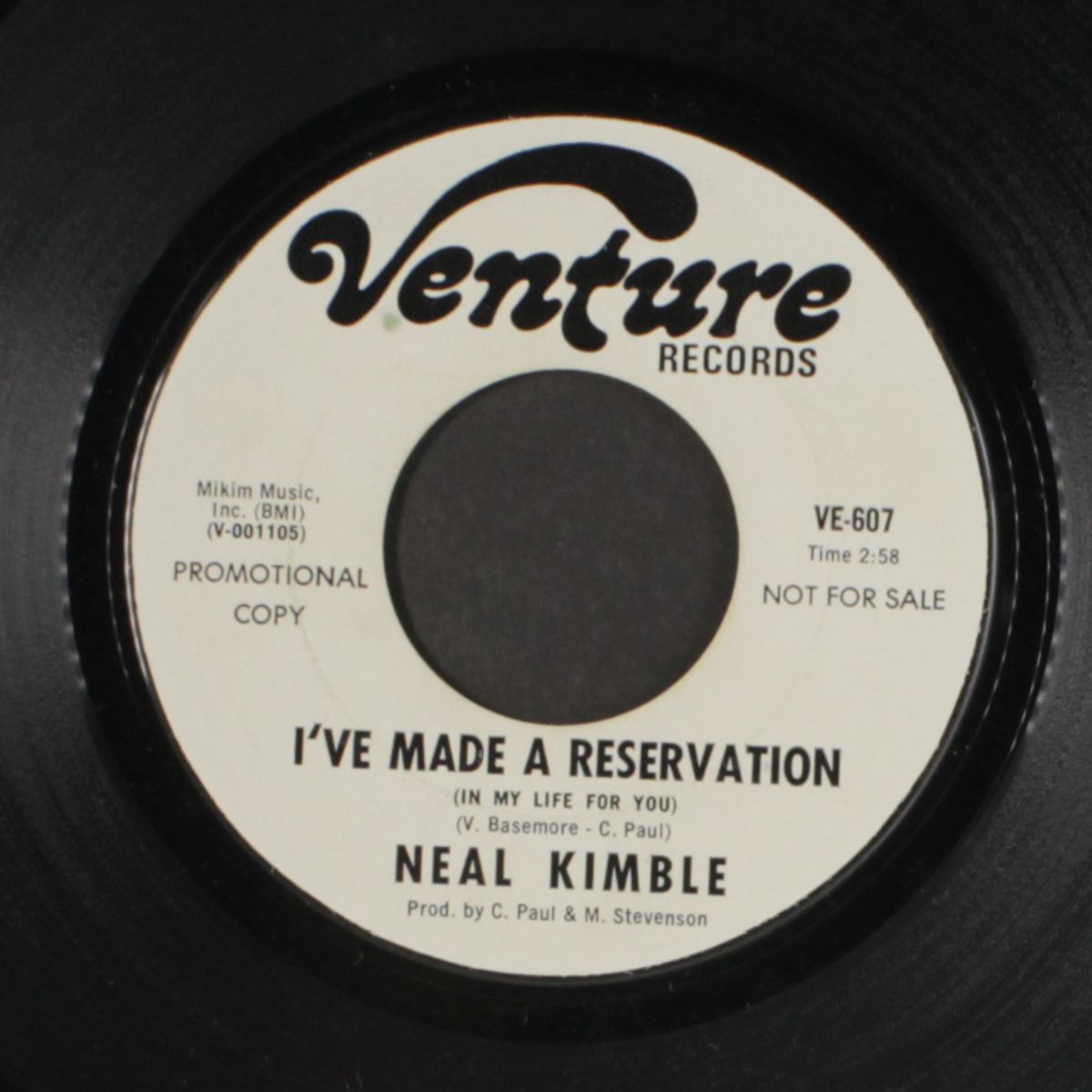i've made a reservation / same by NEAL KIMBLE
