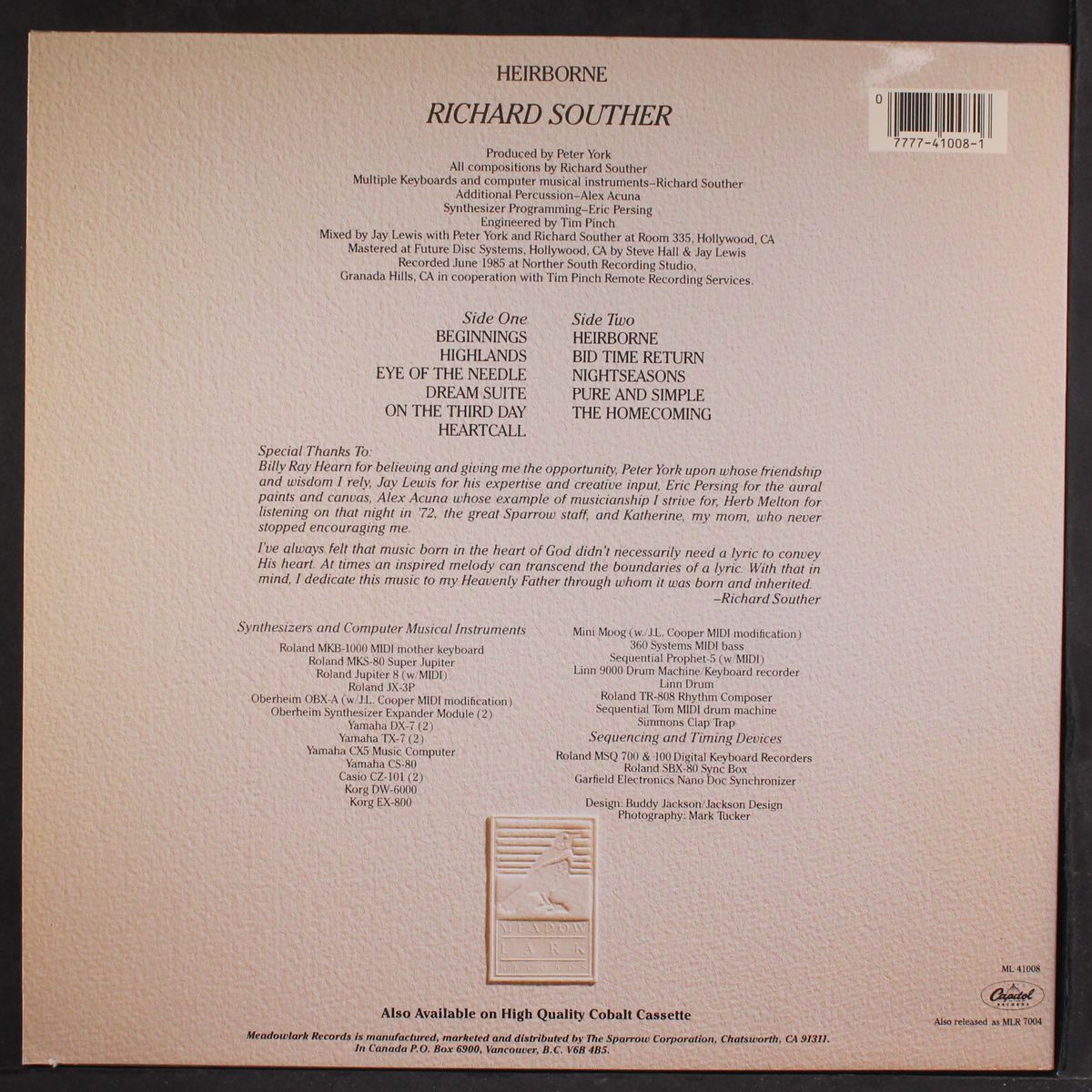 heirborne by RICHARD SOUTHER