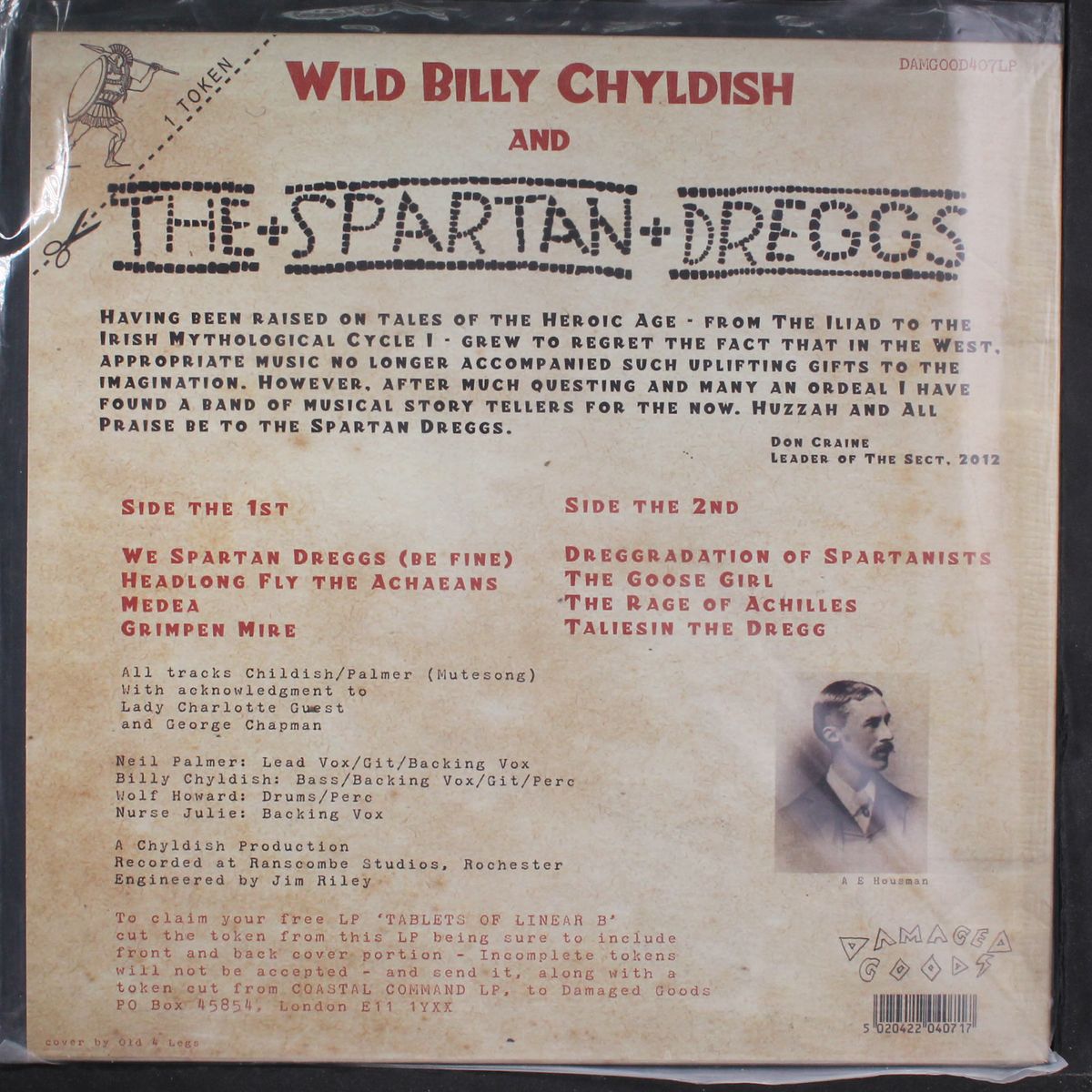 dreggradation by WILD BILLY CHYLDISH & THE SPARTAN DREGS
