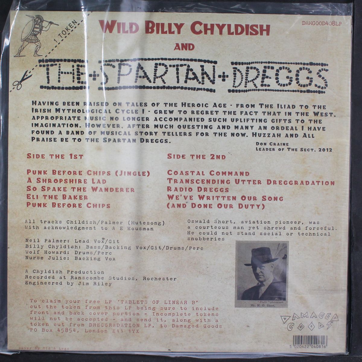 coastal command by WILD BILLY CHYLDISH & THE SPARTAN DREGS