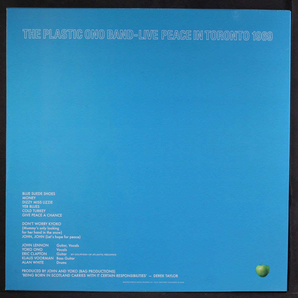 live peace in toronto 1969 by PLASTIC ONO BAND