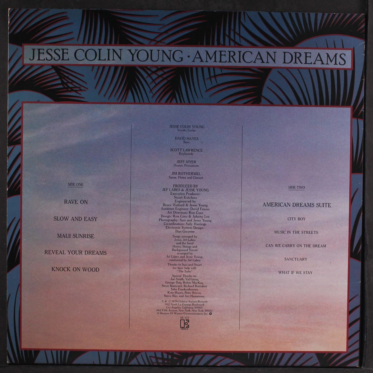 american dreams by JESSE COLIN YOUNG