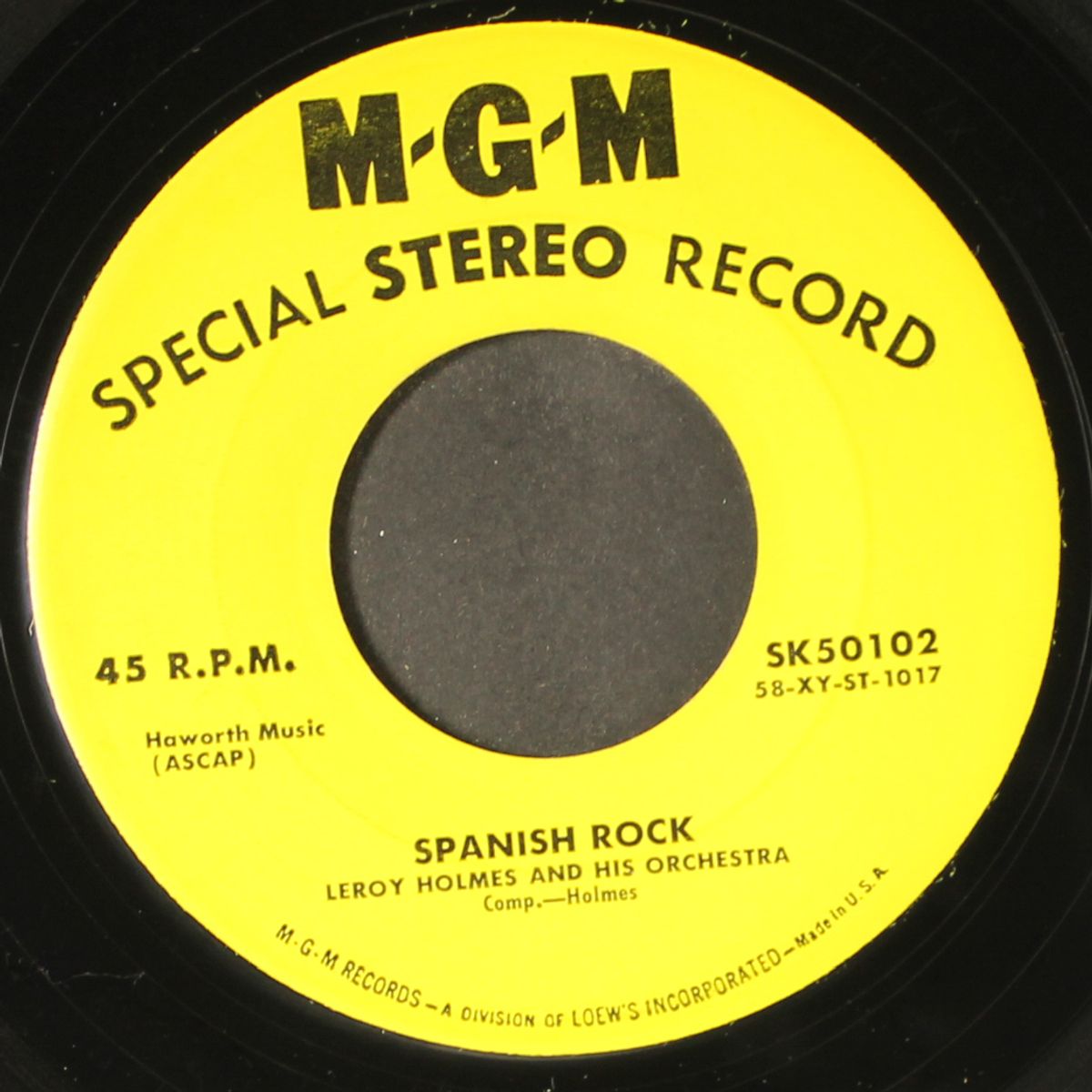 spanish rock by LEROY HOLMES