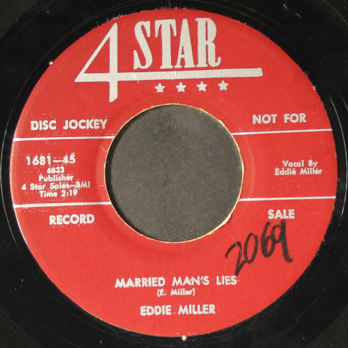 married man's lies / behind closed doors by EDDIE MILLER