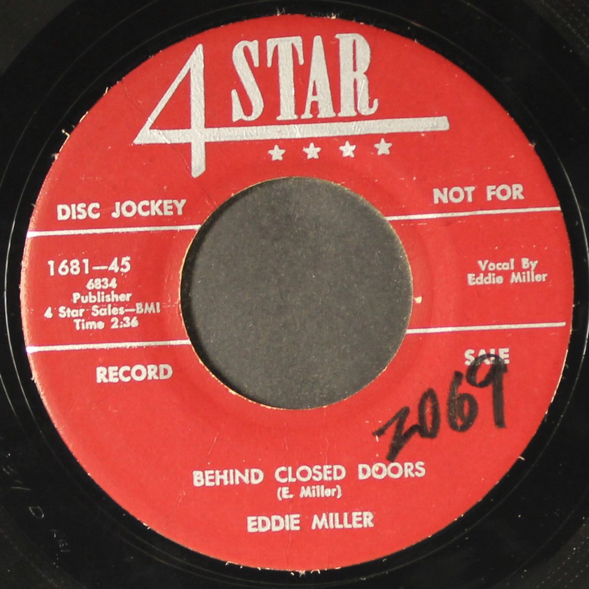 married man's lies / behind closed doors by EDDIE MILLER