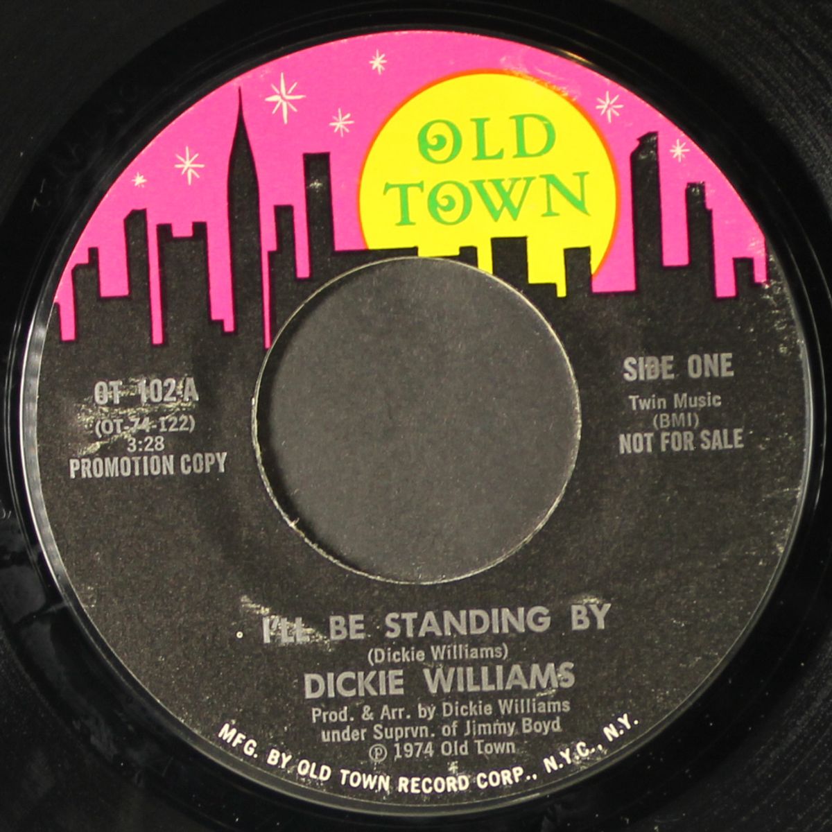 i'll be standing by by DICKIE WILLIAMS