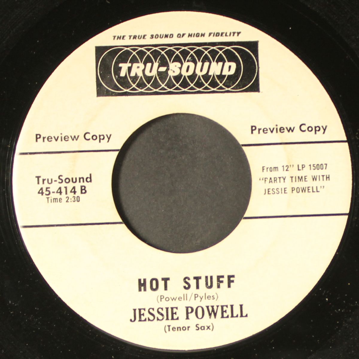 hot stuff / when you're smiling by JESSIE POWELL