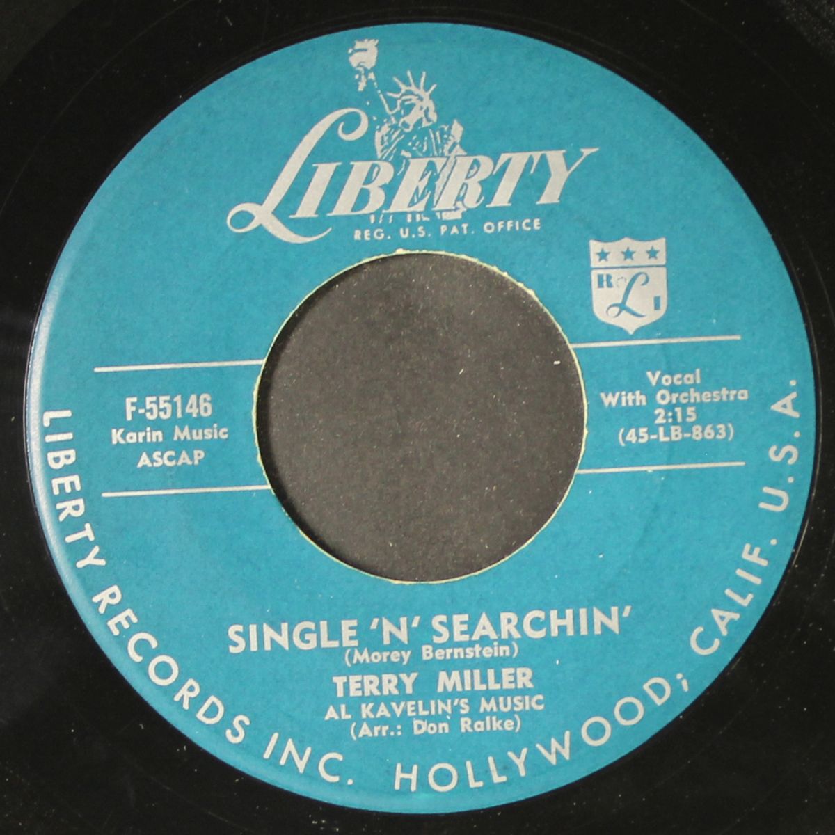 single 'n' searchin' by TERRY MILLER