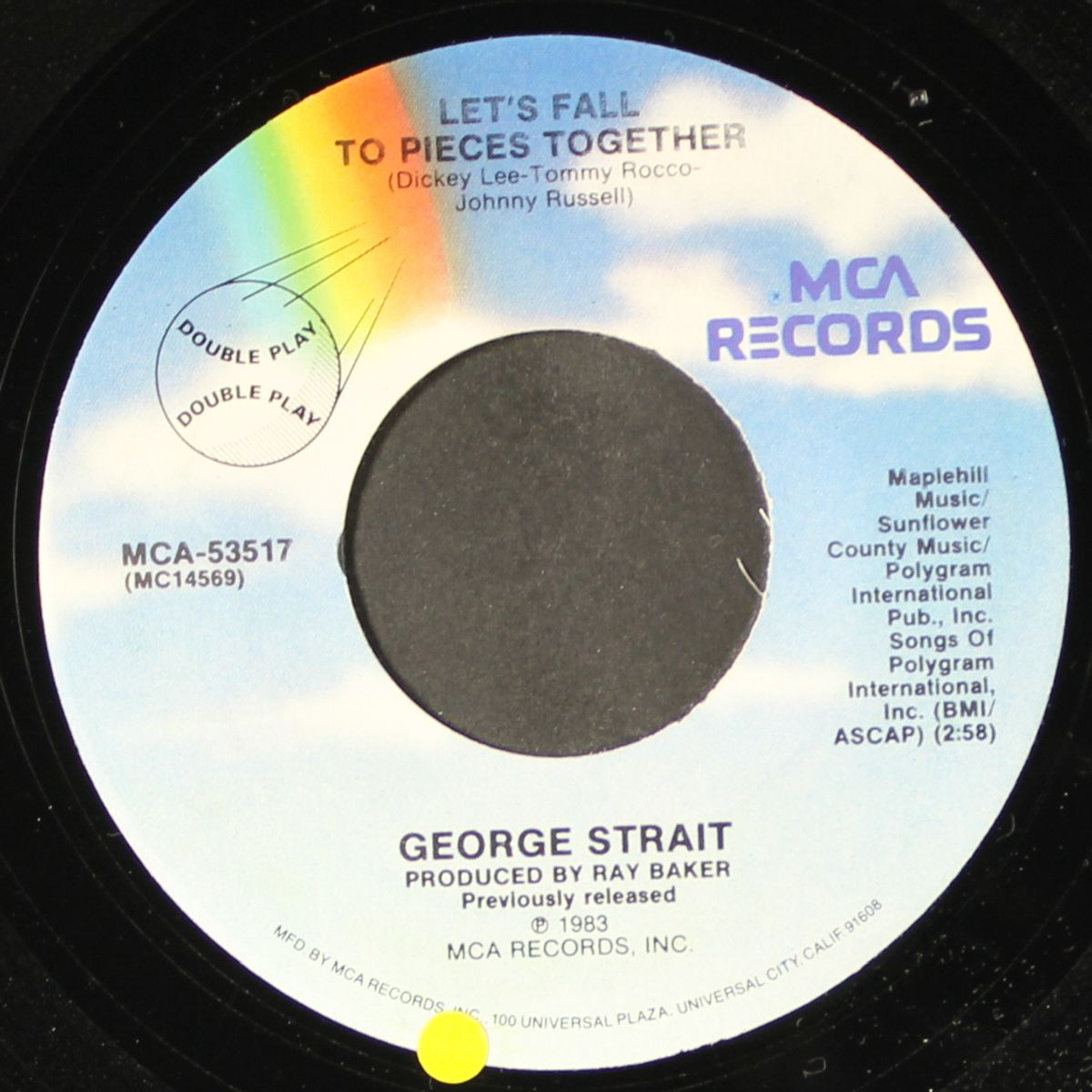 right or wrong / let's fall the pieces together by GEORGE STRAIT