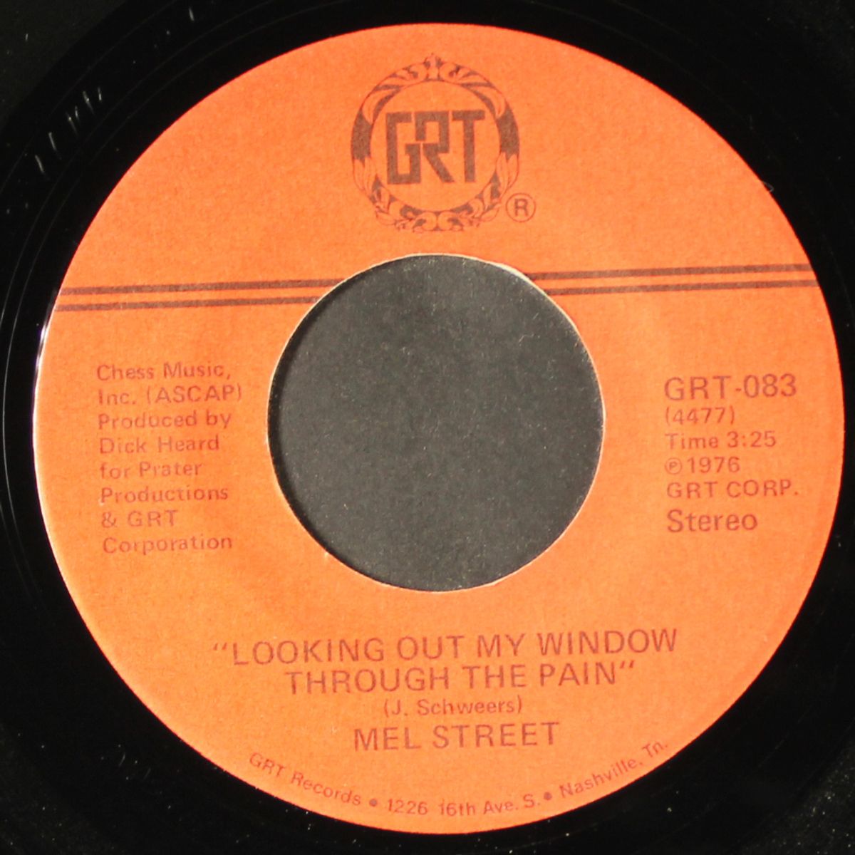 looking out my window through the pain / virginia's song by MEL STREET