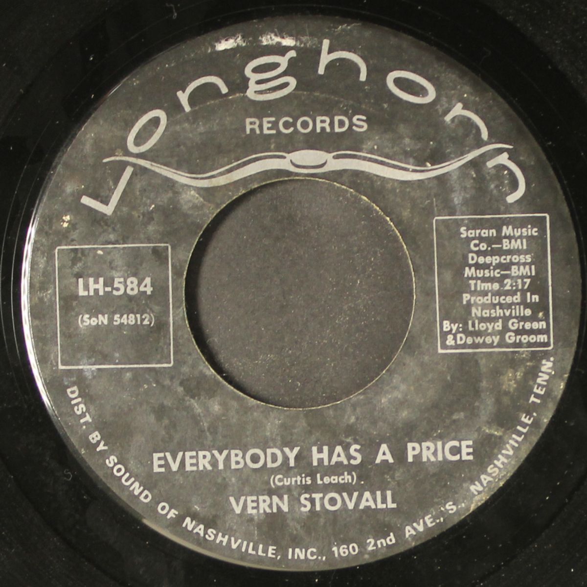 elbow bender / everybody has a price by VERN STOVALL