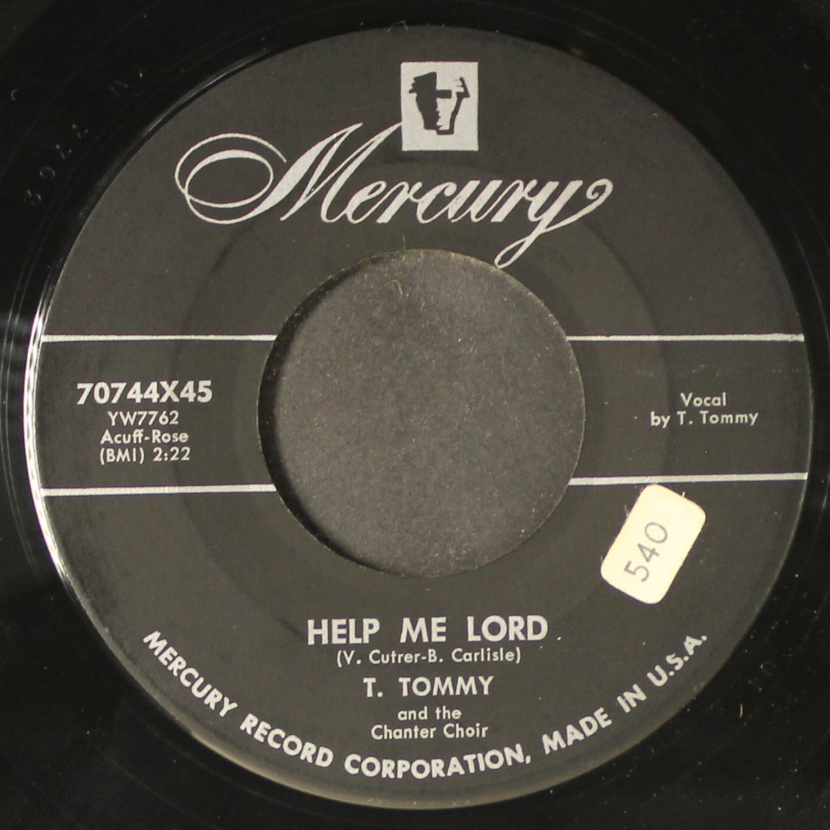 lookin' for a city / help me lord by T. TOMMY