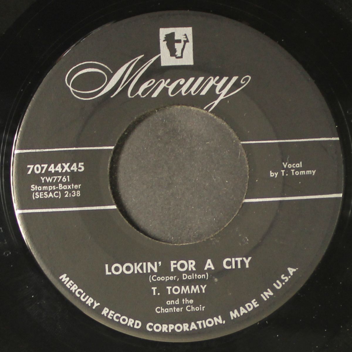 lookin' for a city / help me lord by T. TOMMY