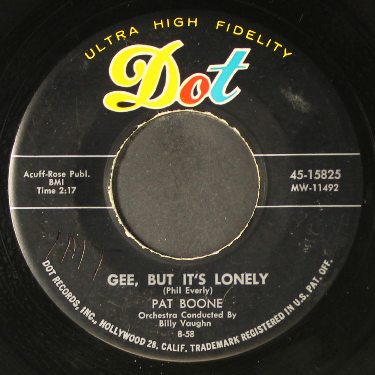 for my good fortune by PAT BOONE