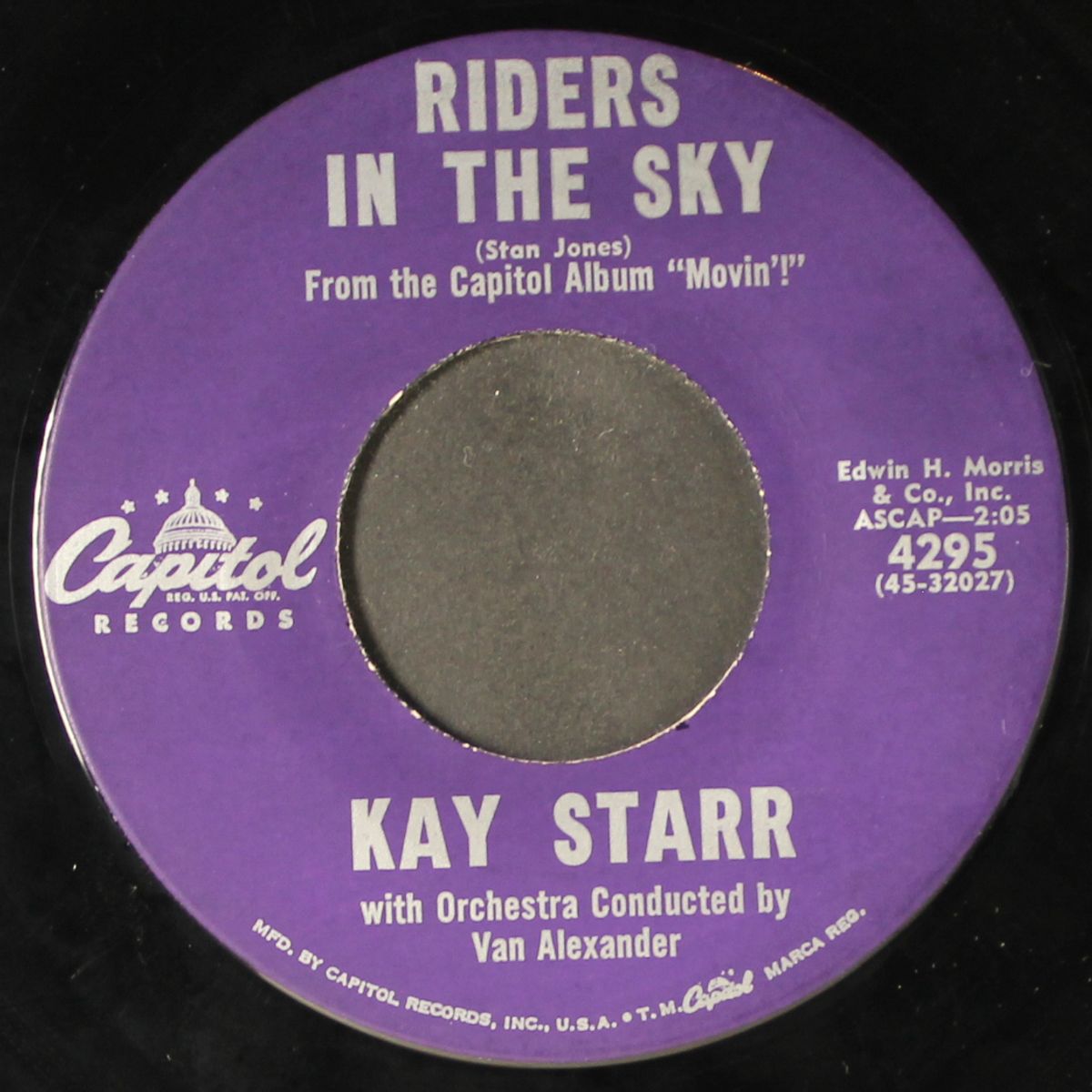riders in the sky by KAY STARR