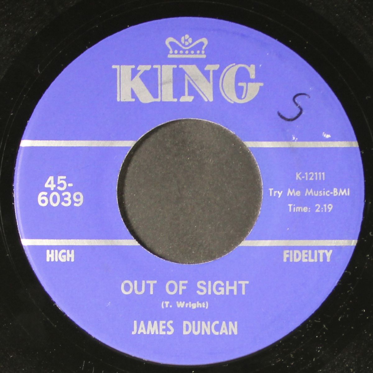 too hot to hold / out of sight by JAMES DUNCAN