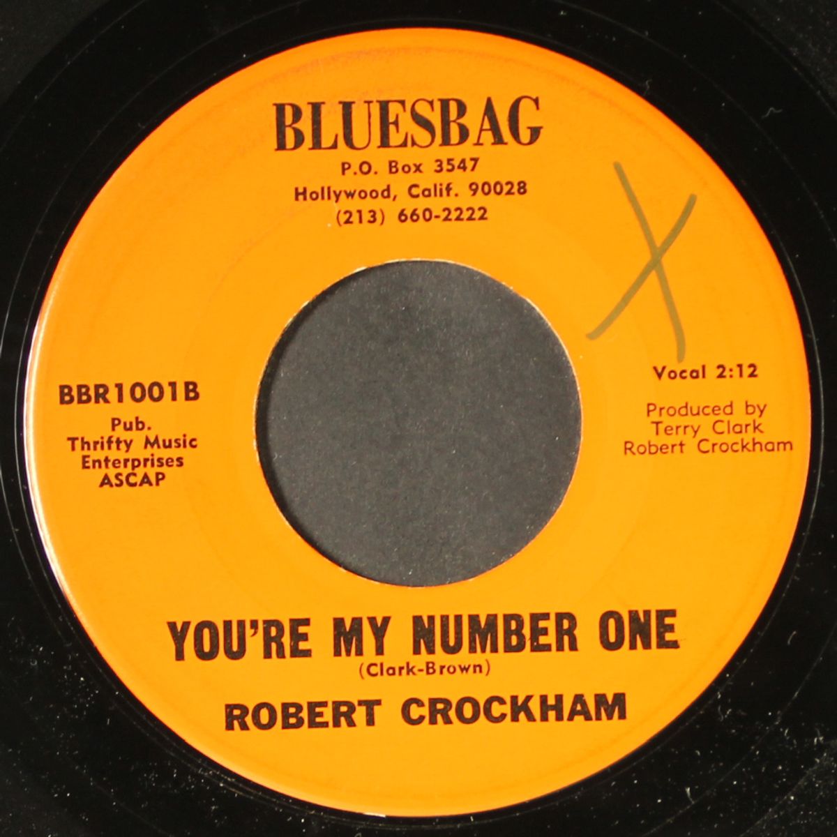 take all you want / you're my number one by ROBERT CROCKHAM