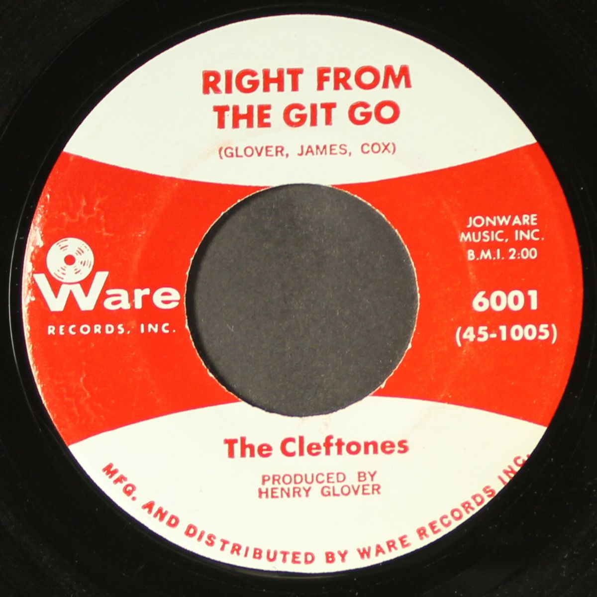 he's forgotten you / right from the git go by CLEFTONES