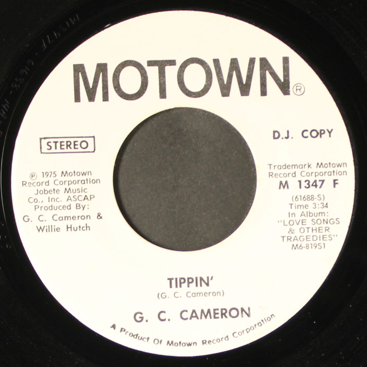 tippin' / mono by G.C. CAMERON