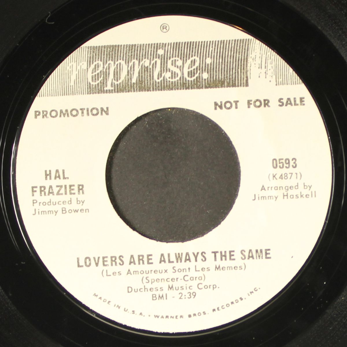 juliet jones / lovers are always the same by HAL FRAZIER
