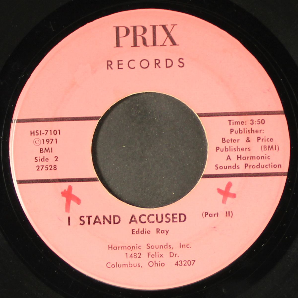 i stand accused by EDDIE RAY