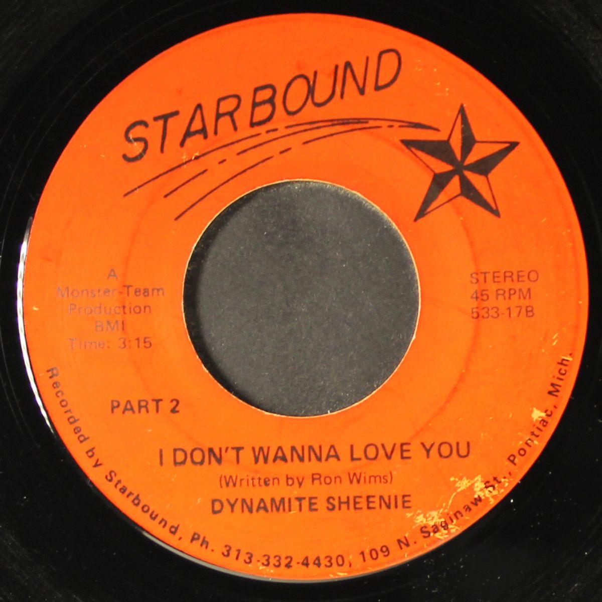 i don't wanna love you / part 2 by DYNAMITE SHEENIE